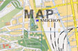 mapa Prahy - hotel andl